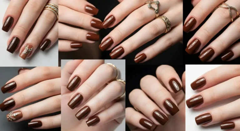 Best Brown Chrome Nails Ideas