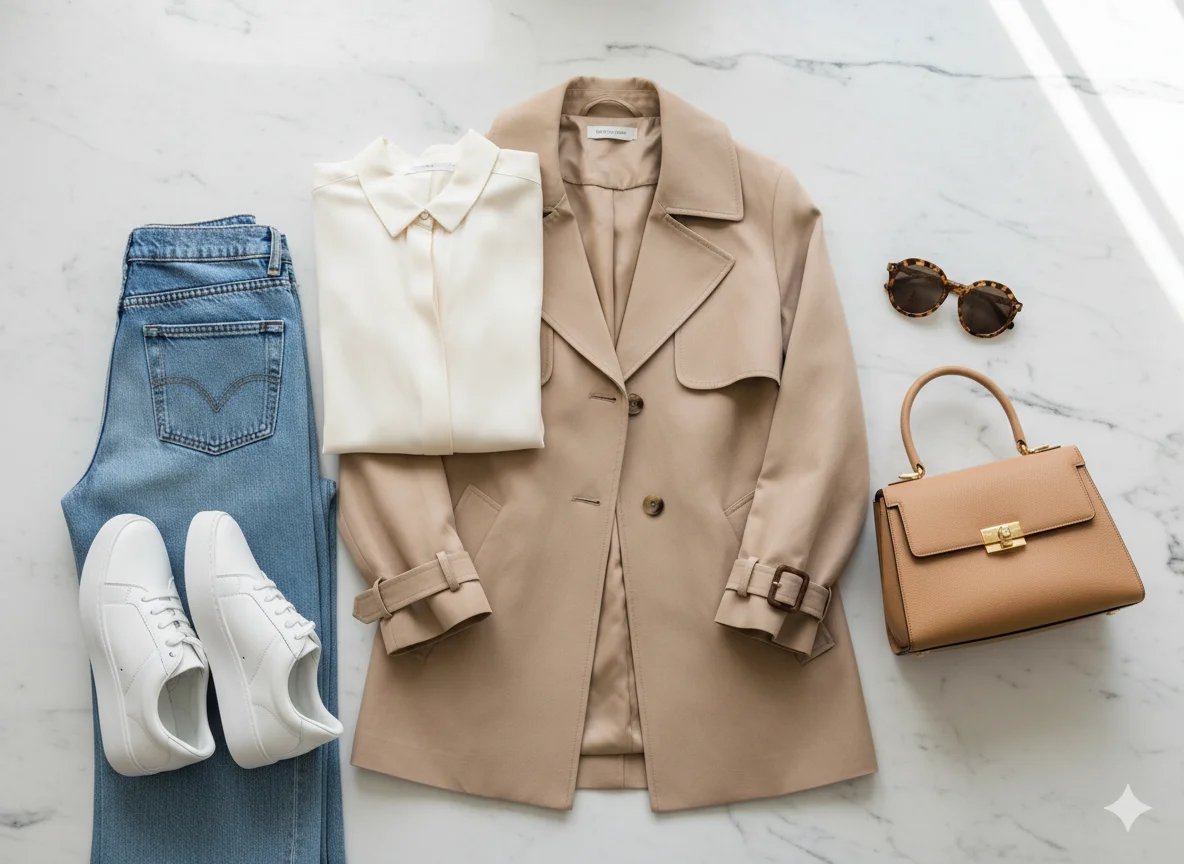 10+ Cropped Trench Coat Outfits To Make Your Wardrobe Extra Chic