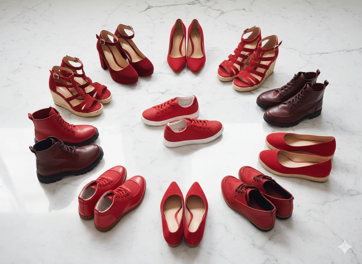 13 Trendy Red Shoes Outfits To Try Right Now