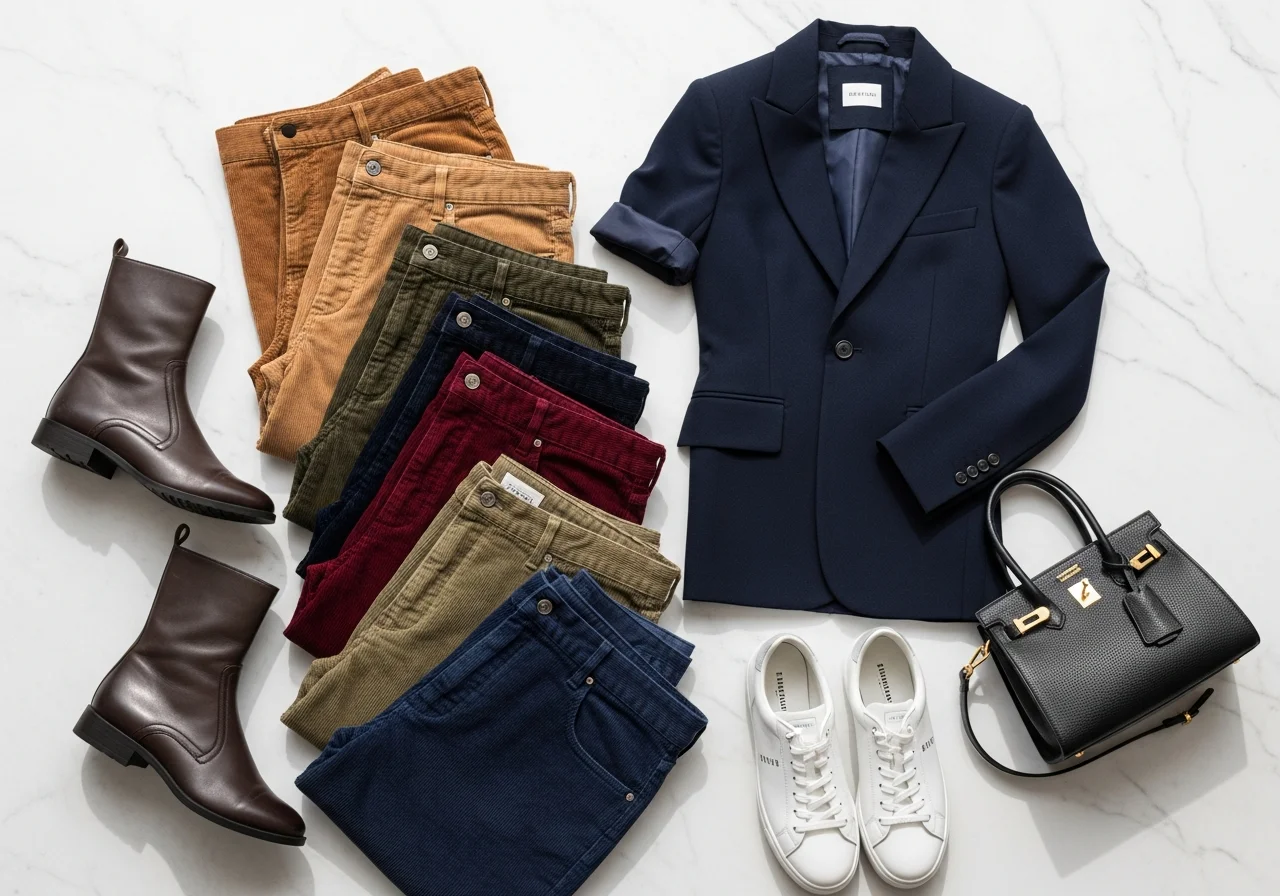 17+ Corduroy Pants Outfits So Stylish You'll Want Them All Year