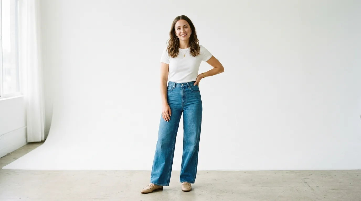 10+ Best Tops to Wear With Wide Leg Jeans