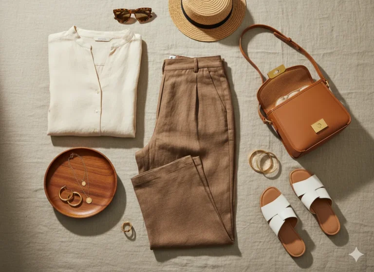 10+ Cute Brown Linen Pants Outfits You’ll Want To Live In