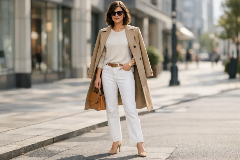 12+ White Jeans Outfit Ideas That Look Fresh & Stylish