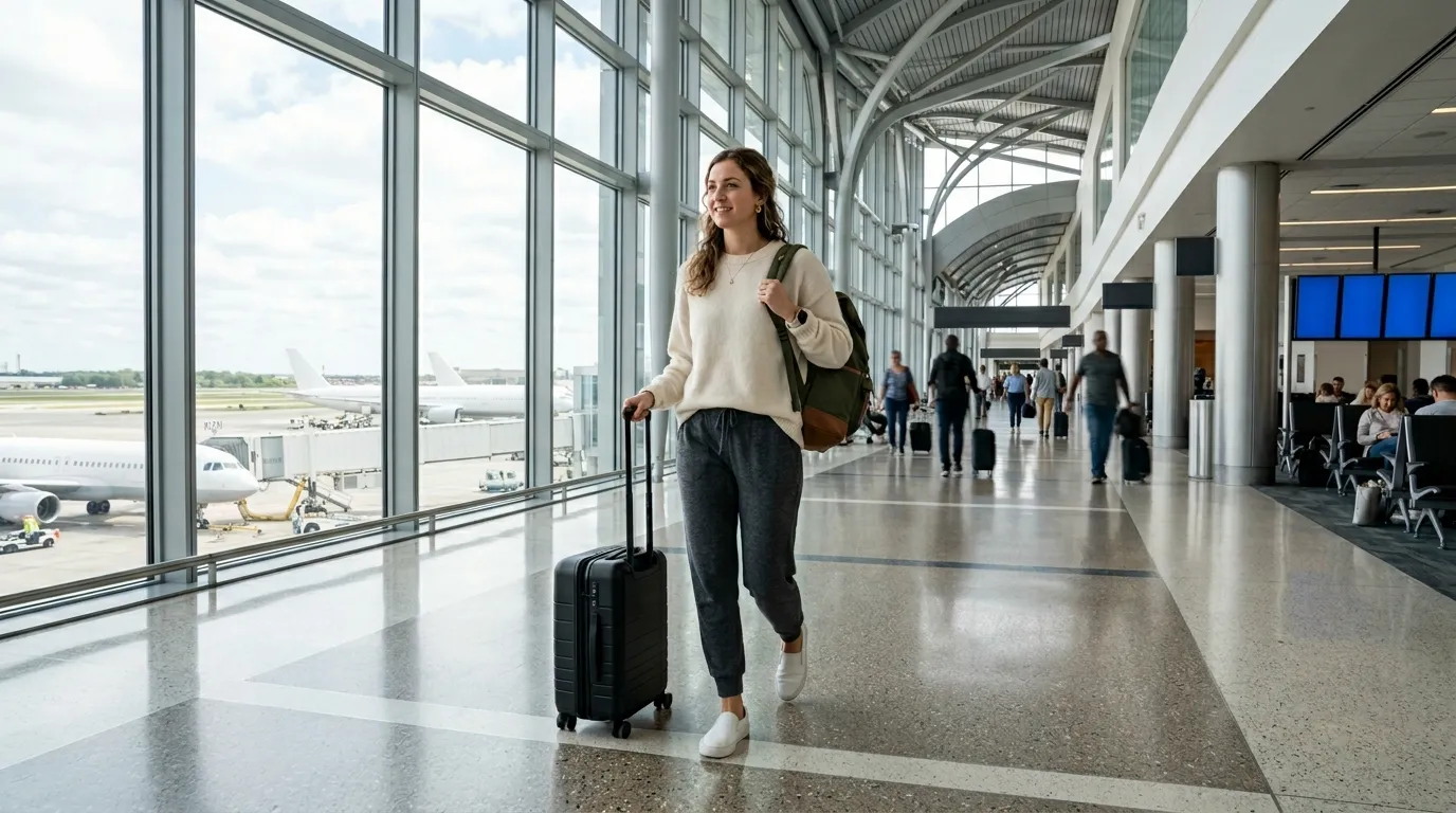 The Best Outfits To Wear On A Plane