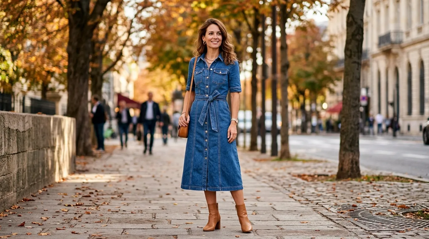 10+ Chic Denim Dress Outfits To Wear On Repeat This Season