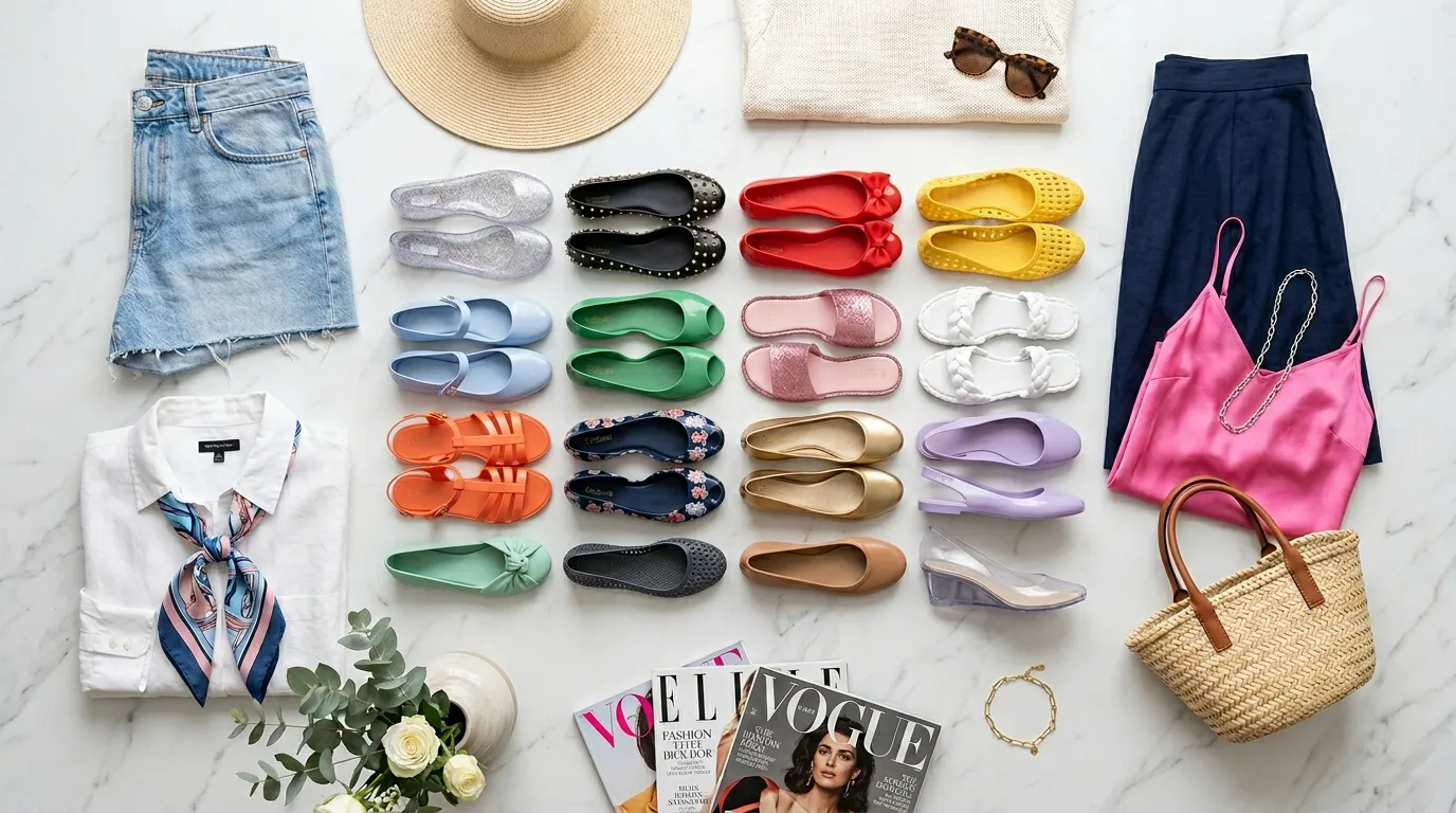 15+ Jelly Flats Outfits You'll Want to Copy